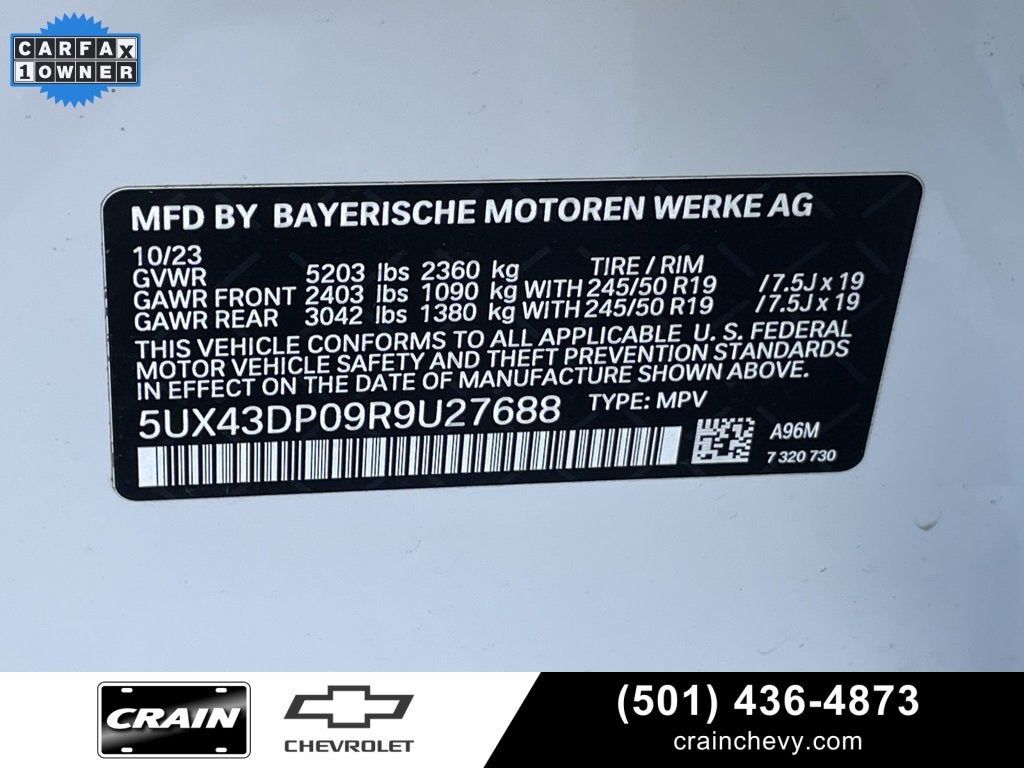 2024 BMW X3 sDrive30i