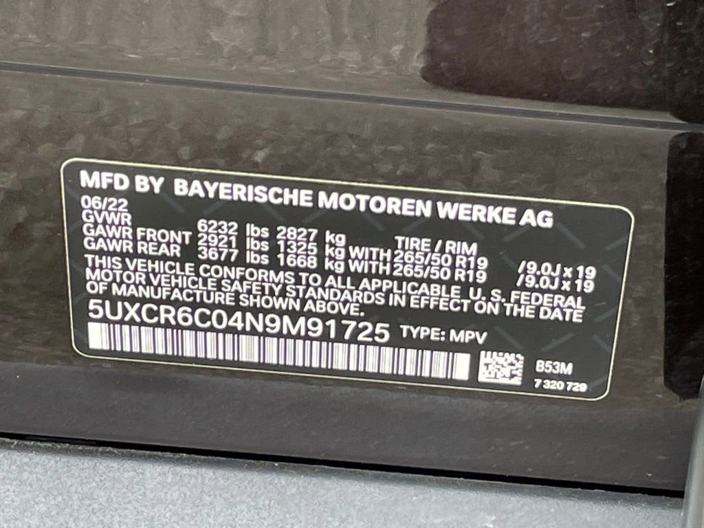 2022 BMW X5 xDrive40i