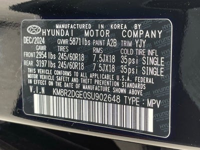 2025 Hyundai Palisade SEL