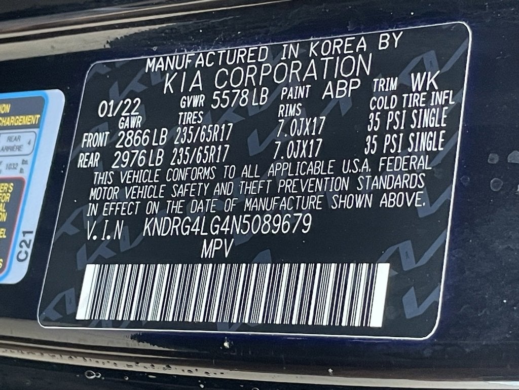 2022 Kia Sorento Hybrid S