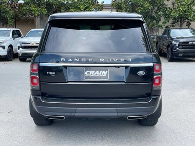 2020 Land Rover Range Rover HSE