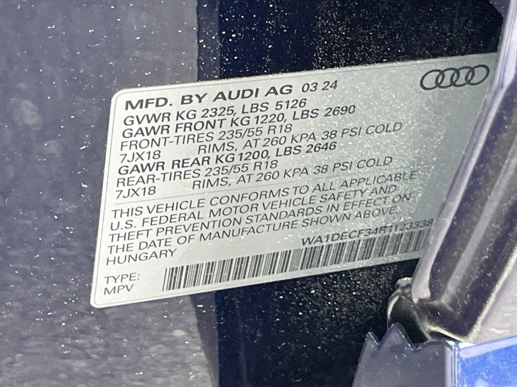 2024 Audi Q3 S line Premium