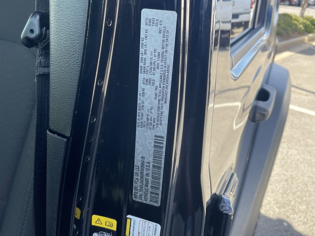 2021 Jeep Wrangler Unlimited Willys Sport