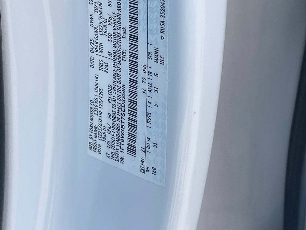 2025 Ford Super Duty F-350 SRW XL
