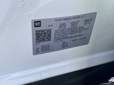 2025 Chevrolet Traverse LT