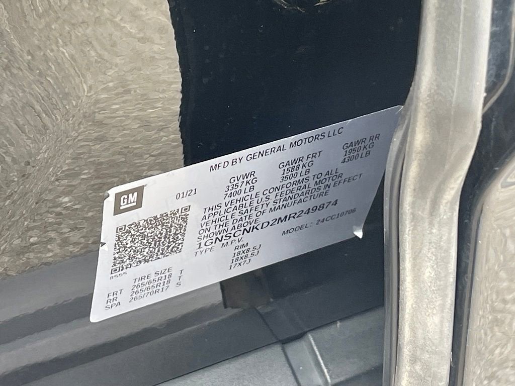 2021 Chevrolet Tahoe LT