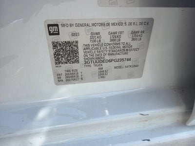 2023 GMC Sierra 1500 SLT