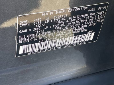 2024 Subaru Outback Onyx Edition