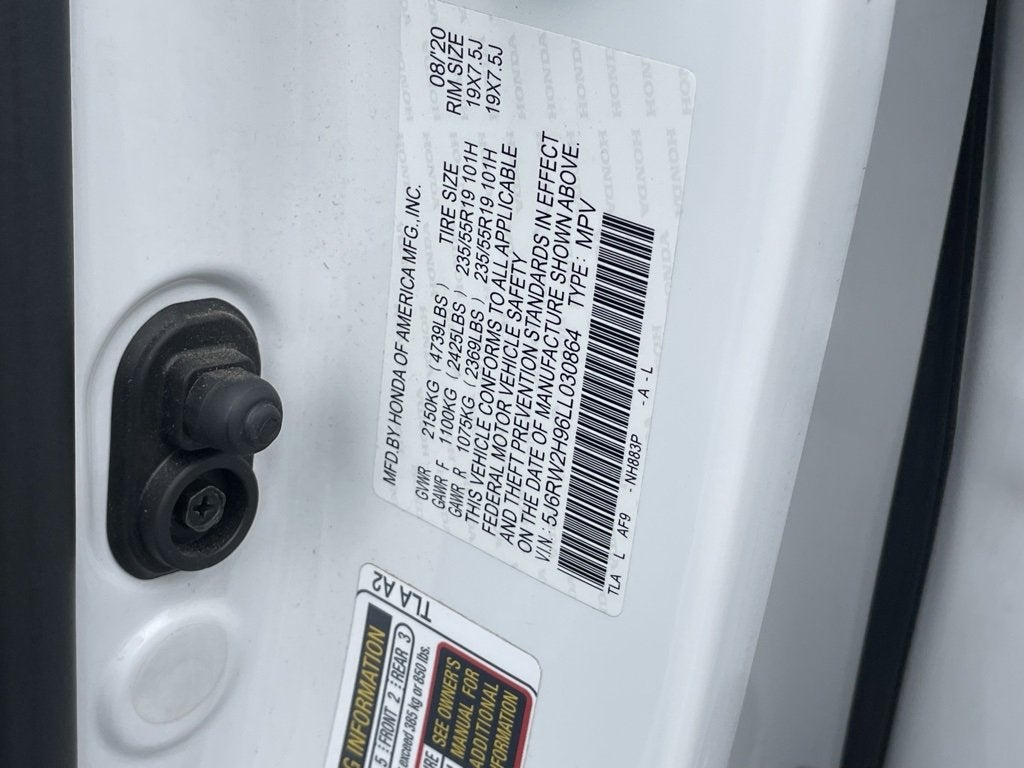 2020 Honda CR-V Touring