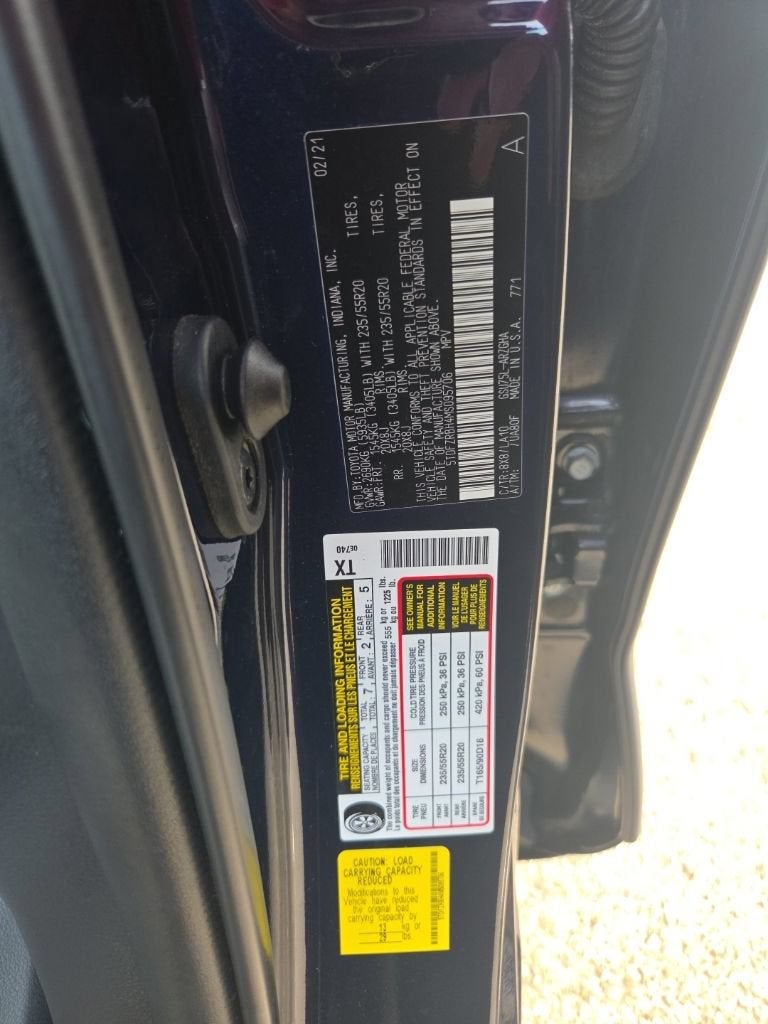 2021 Toyota Highlander Platinum