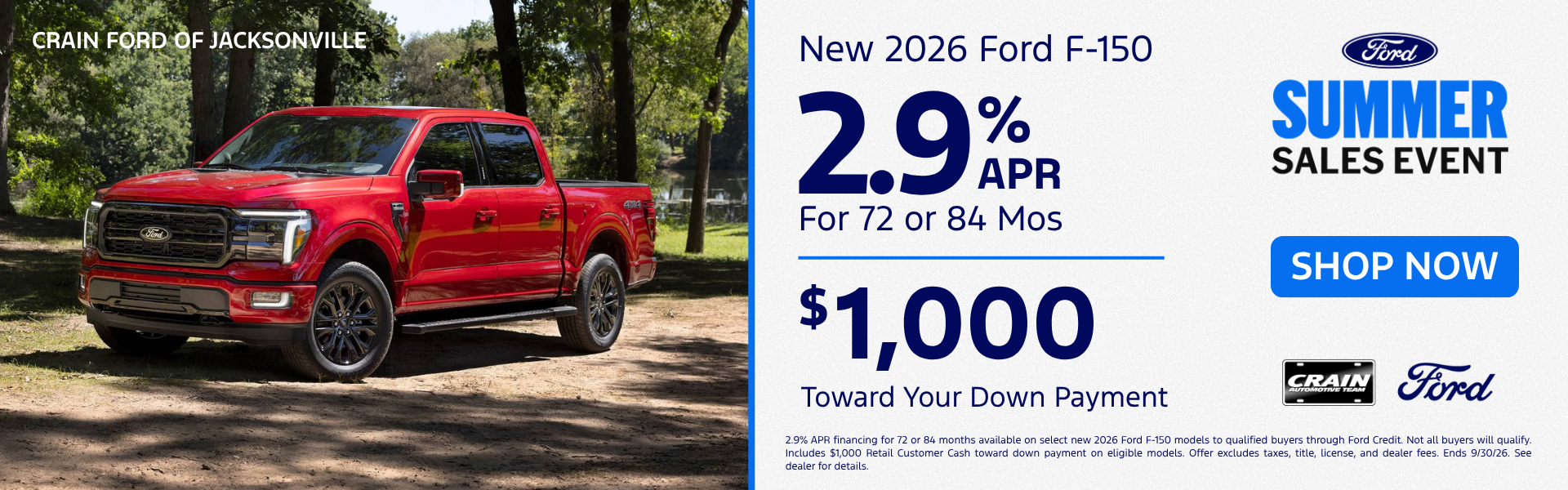 New 2026 Ford F-150