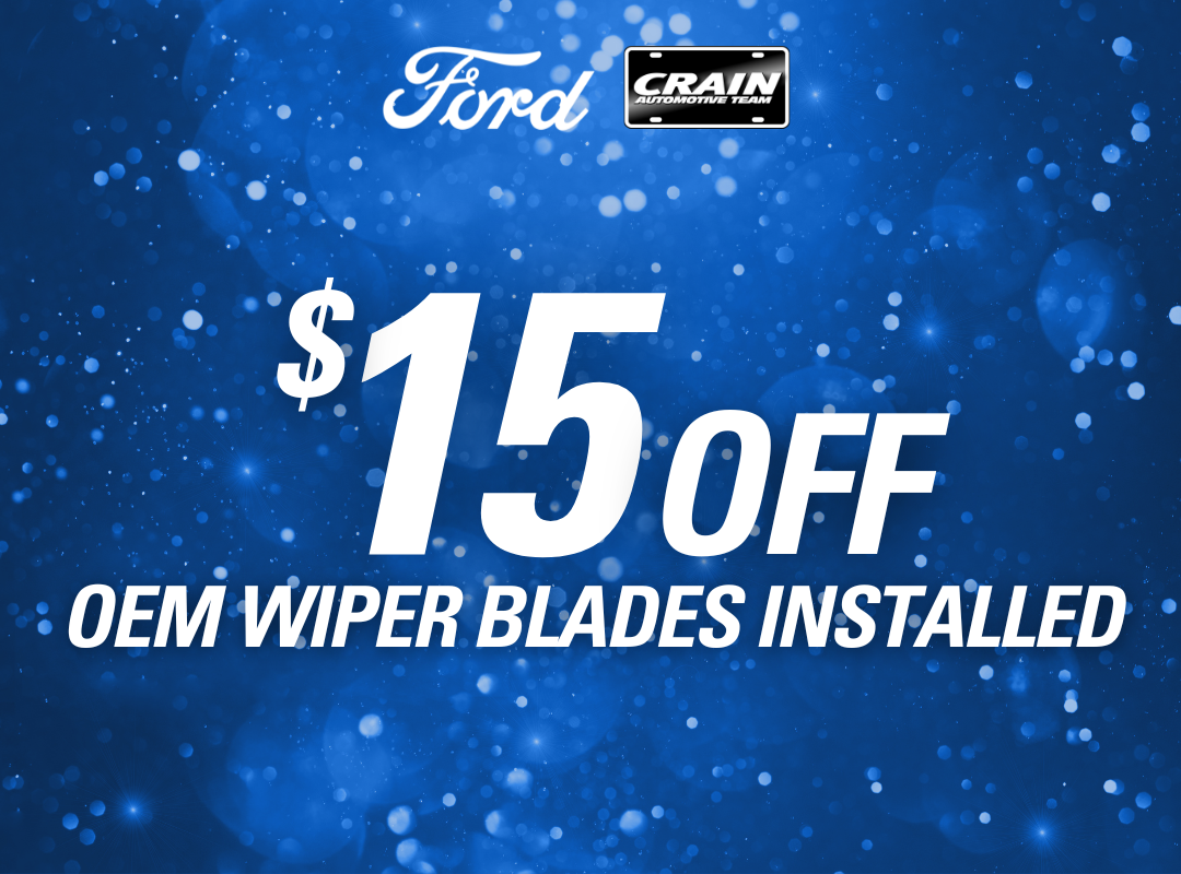 $15 Off OEM Wiper Blade Installed