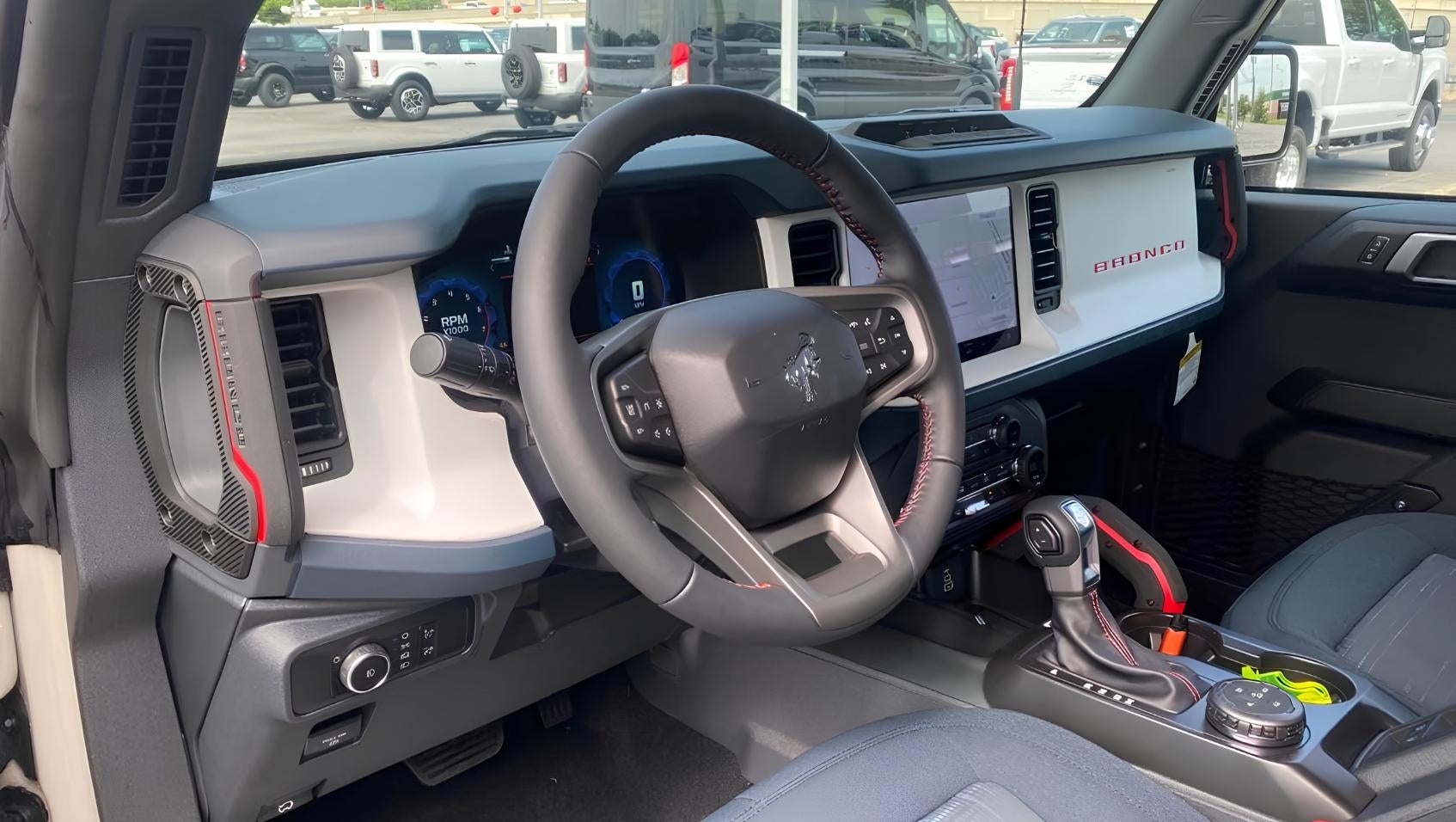 Interior view of 2026 Ford Bronco in Jacksonville, AR