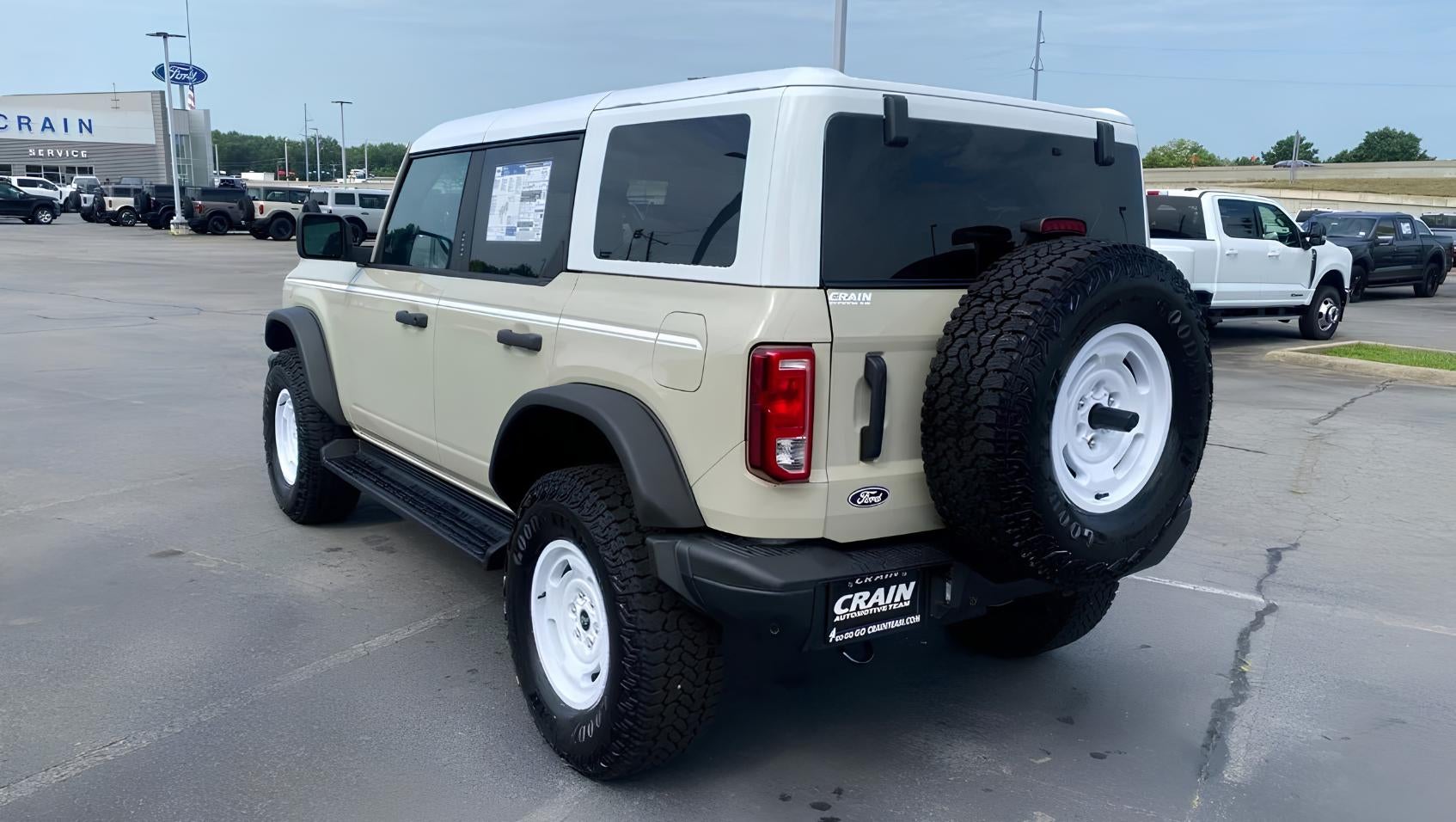 Rear view of 2026 Ford Bronco in Jacksonville, AR