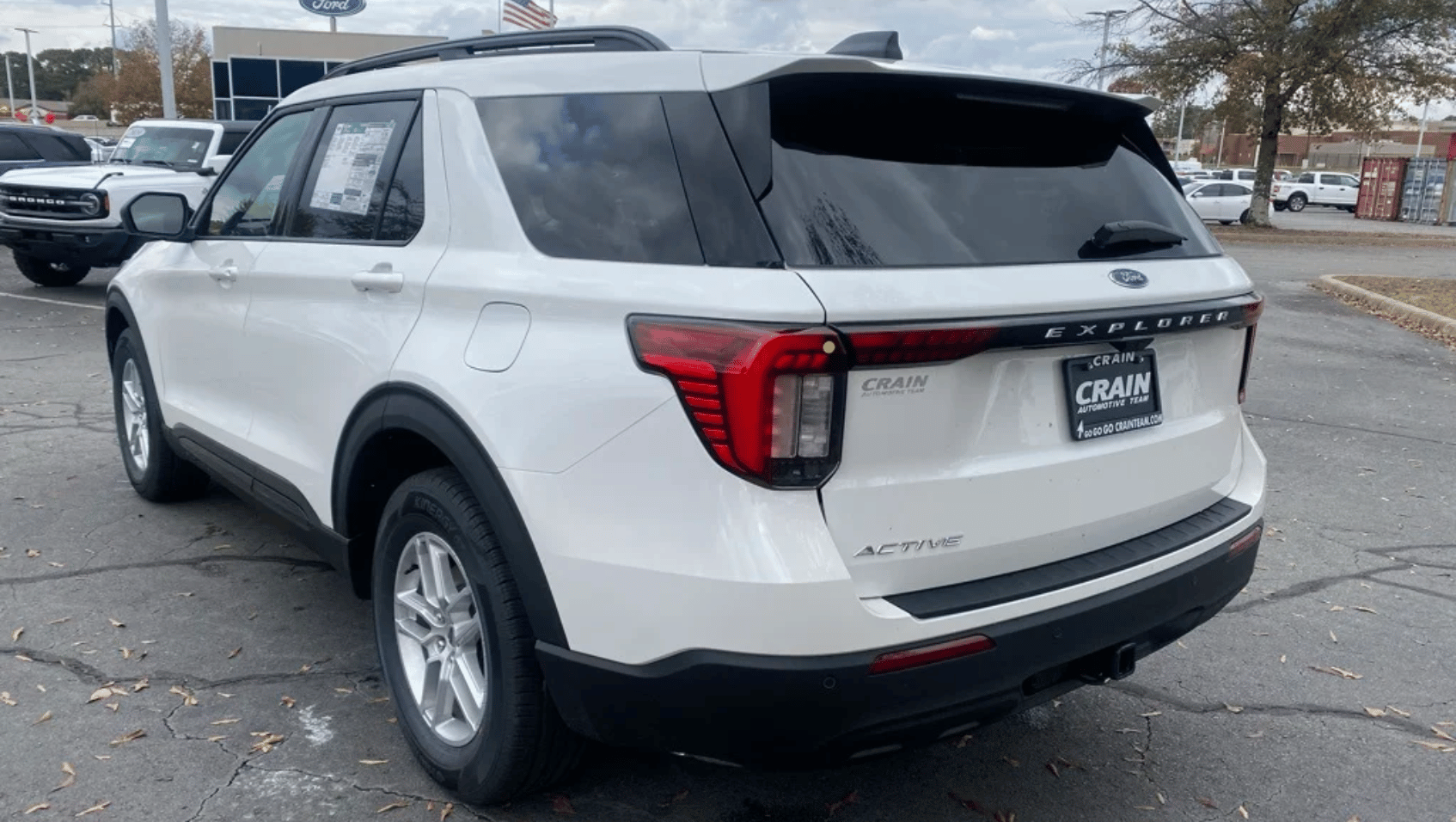 Back view of 2026 Ford Explorer in Jacksonville, AR