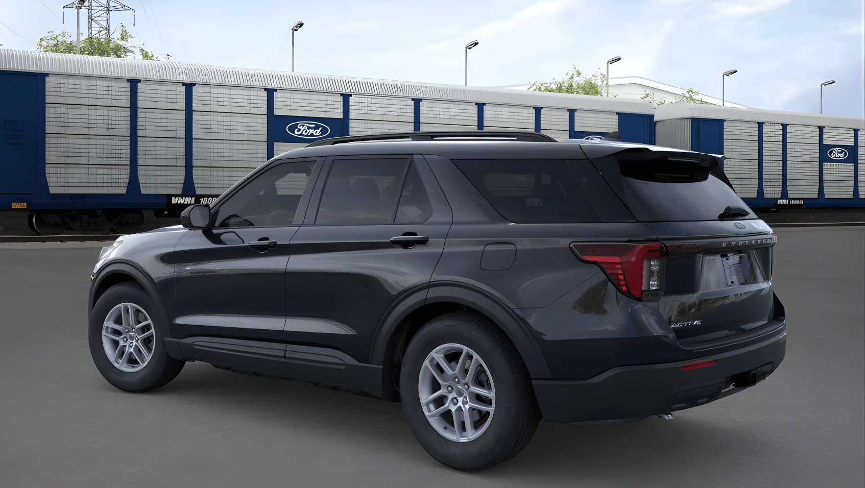 Back view of 2026 Ford Explorer in Jacksonville, AR