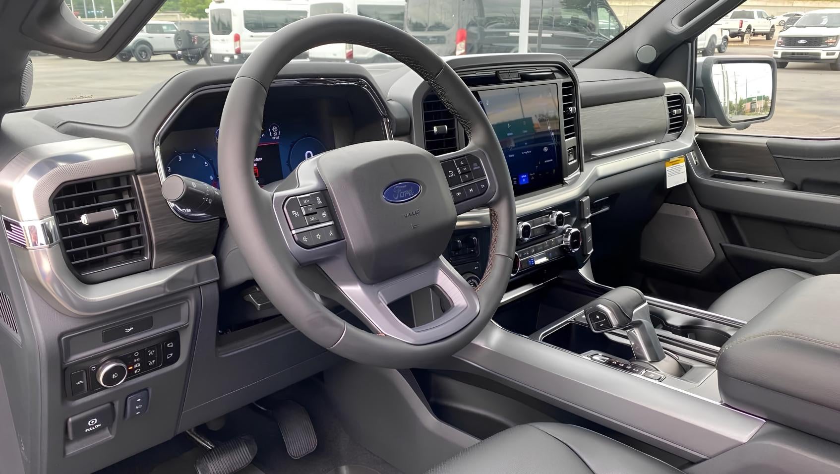 Interior view of 2026 Ford F-150 in Jacksonville, AR