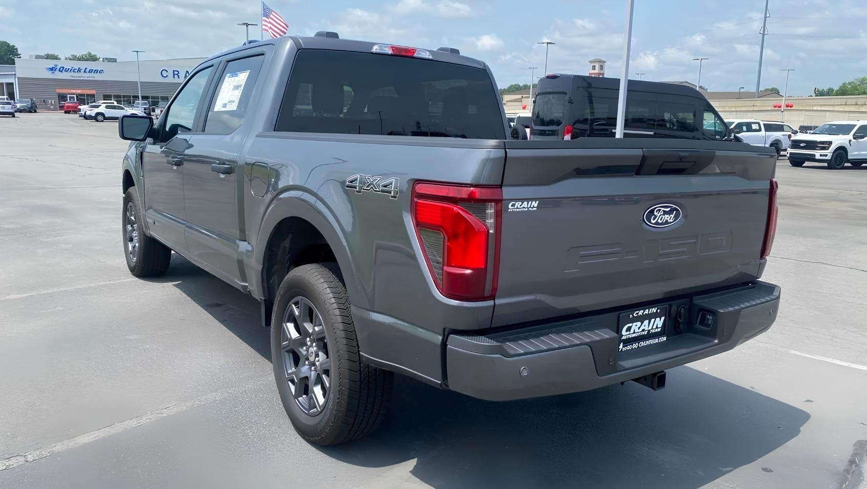 Rear view of 2026 Ford F-150 Hybrid in Jacksonville, AR