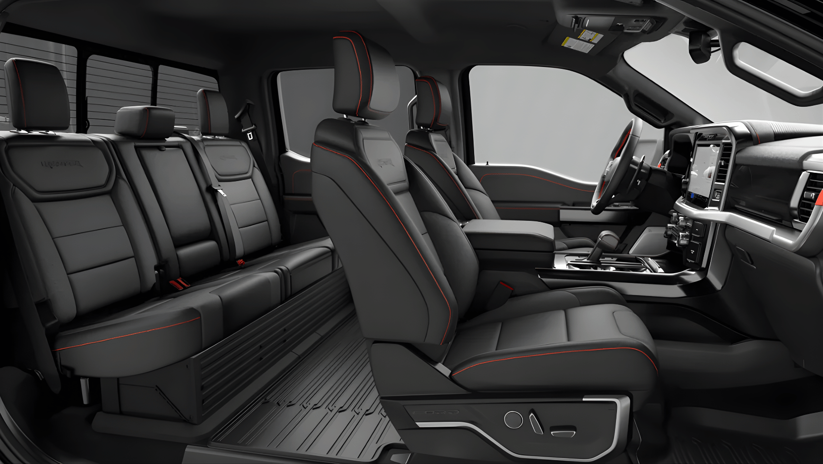 Interior view of 2026 Ford F-150 Raptor in Jacksonville, AR