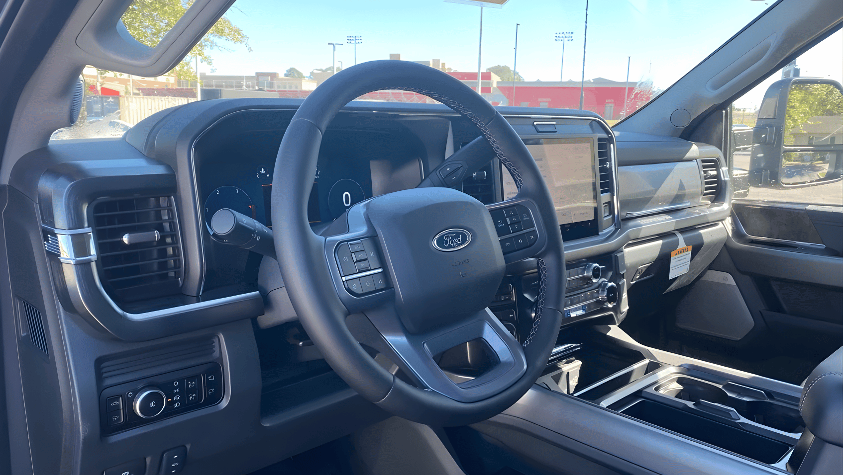 Interior view of 2026 Ford F-250 in Jacksonville, AR