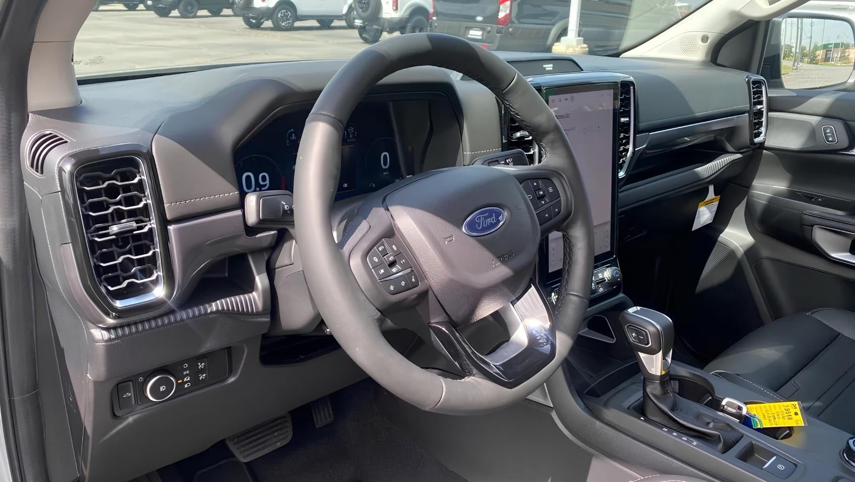 Interior view of 2026 Ford Ranger in Jacksonville, AR