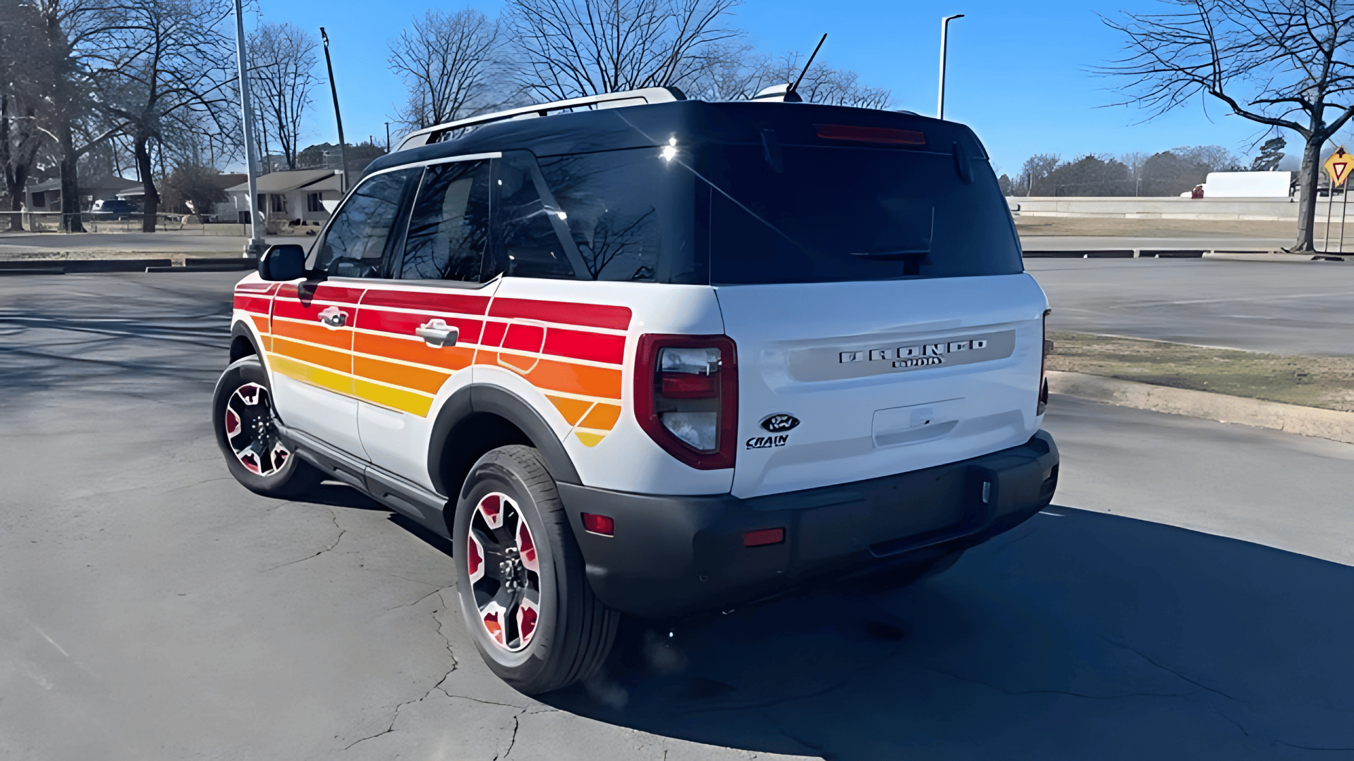 Side View of the 2025 Ford Bronco Sport