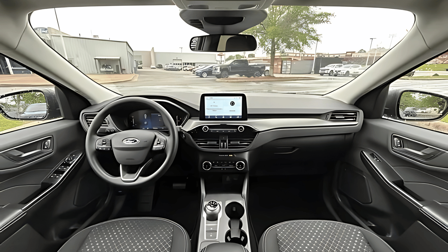 Interior View of the 2025 Ford Escape