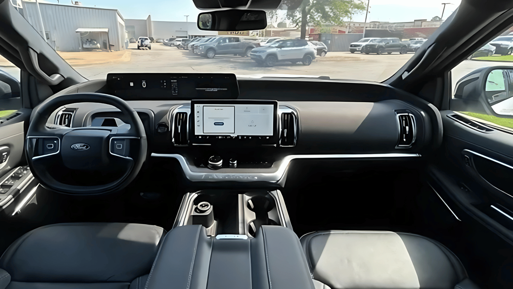 Interior View of the 2025 Ford Expedition