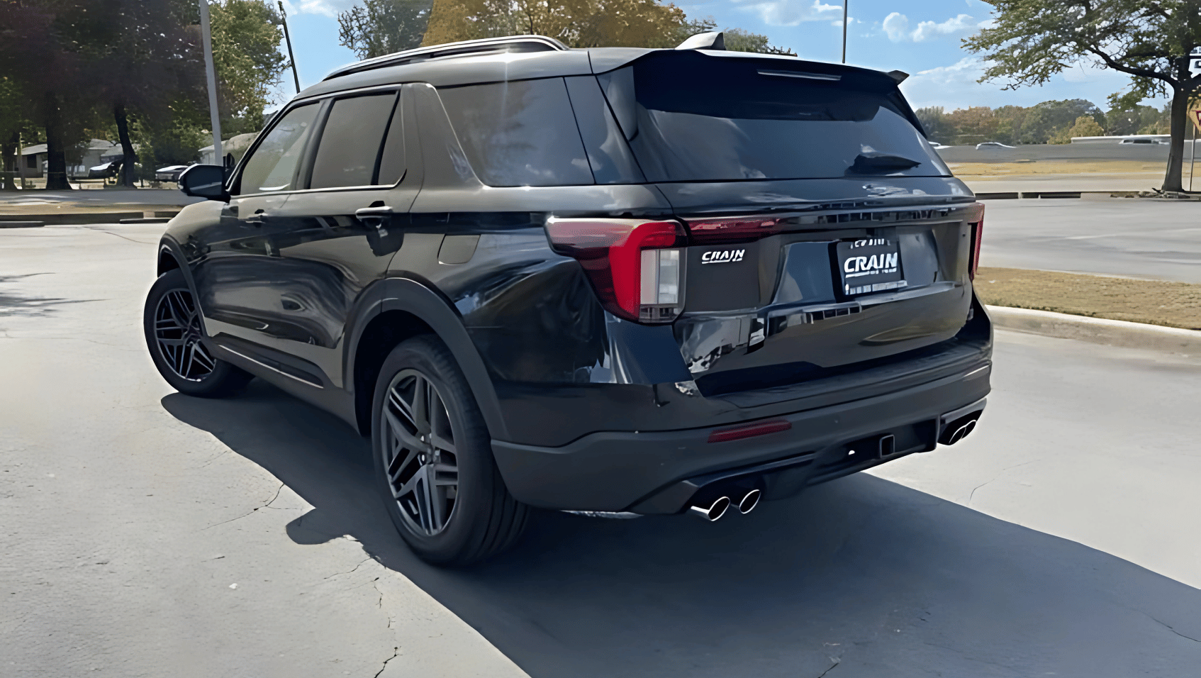 Side View of the 2025 Ford Explorer