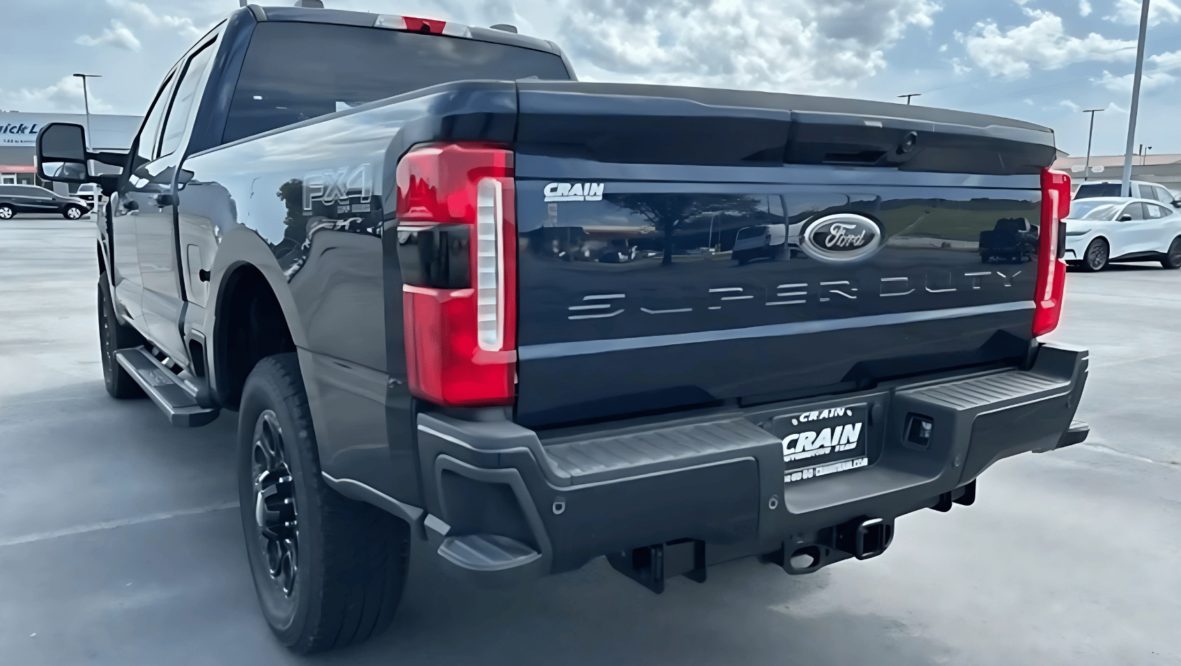 Side View of the 2025 Ford F-250