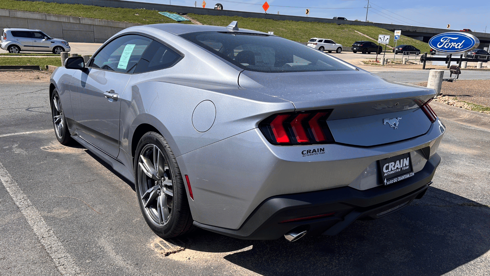 Side View of the 2025 Ford Mustang